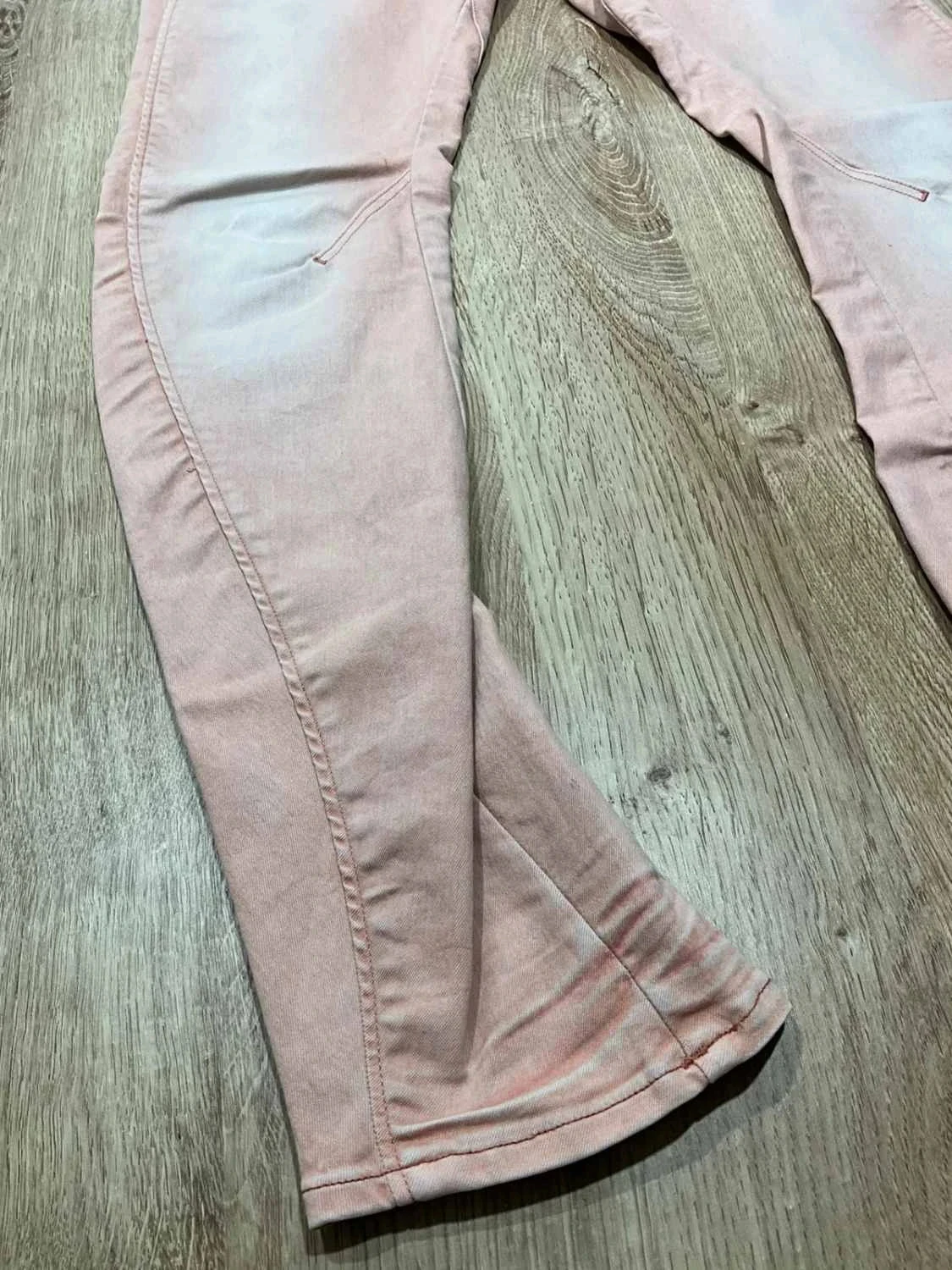 Jean G-star Raw 3301 ARC Femme S coupe Slim rose – photo 4